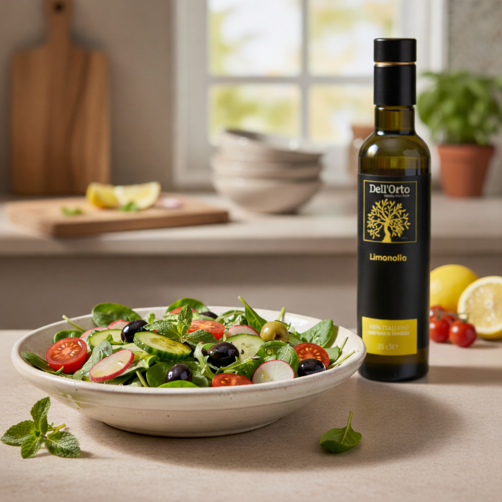 Dell’Orto Limonolio (Lemon-Infused) Olive Oil - 8.45 oz / 250 ml