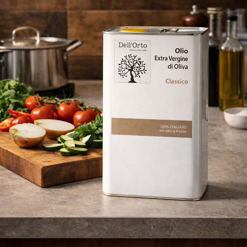 Dell'Orto Classic Extra Virgin Olive Oil - 101.4 oz / 3 Liter
