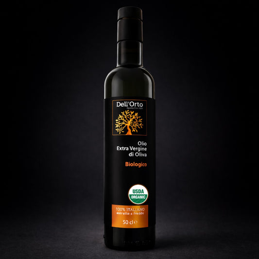 Dell’Orto Organic Extra Virgin Olive Oil - 16.9 oz / 500 ml