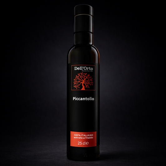 Dell’Orto Piccantolio (Chili-Infused) Olive Oil - 8.45 oz / 250 ml