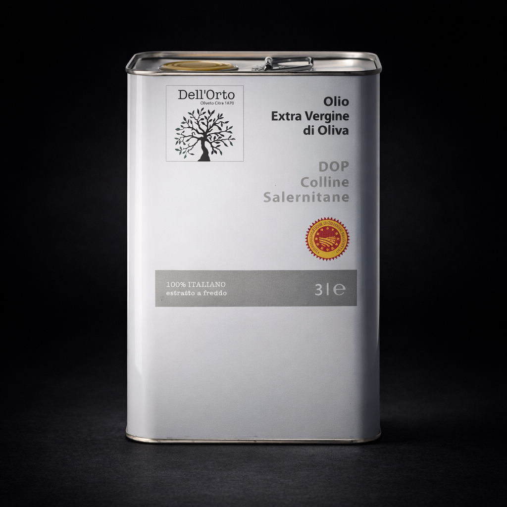 Dell’Orto PDO Extra Virgin Olive Oil - 101.4 oz / 3 Liter