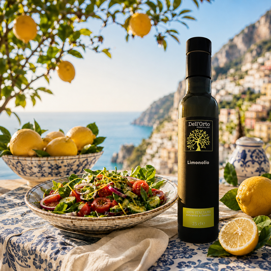 Dell’Orto Limonolio (Lemon-Infused) Olive Oil - 8.45 oz / 250 ml
