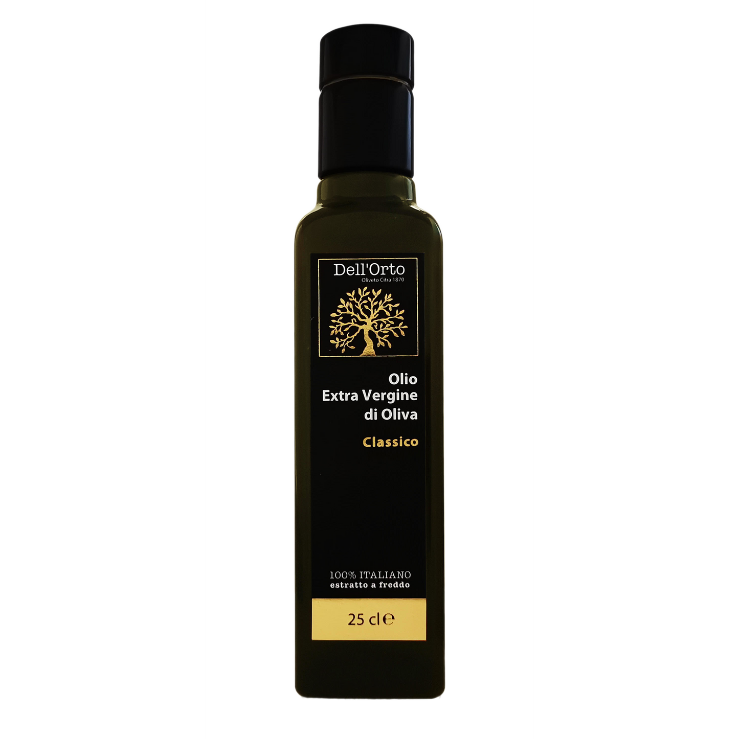 Dell’Orto Classic Extra Virgin Olive Oil – First Cold-Pressed, Pure Italian EVOO from Campania