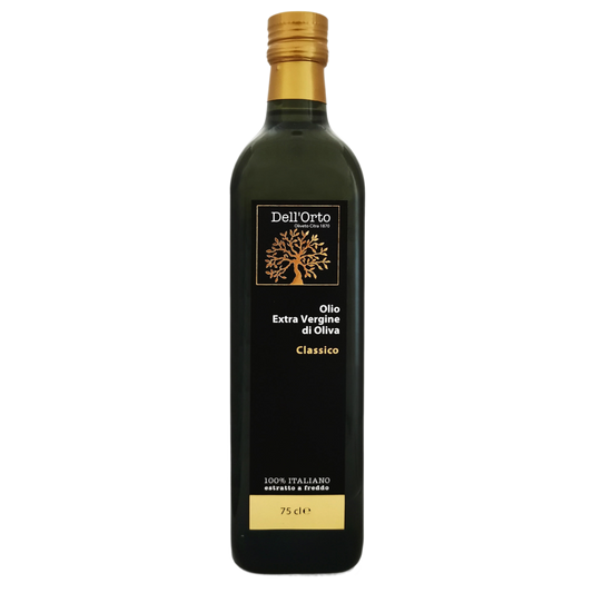 Dell’Orto Classic Extra Virgin Olive Oil – First Cold-Pressed, Pure Italian EVOO from Campania