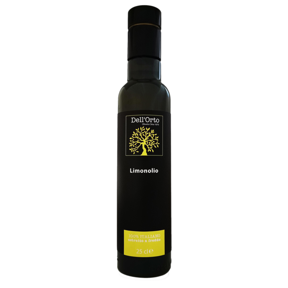 Dell’Orto Limonolio – Lemon-Infused Extra Virgin Olive Oil – Cold-Pressed with Amalfi Lemons – Bright, Fragrant & Flavorful